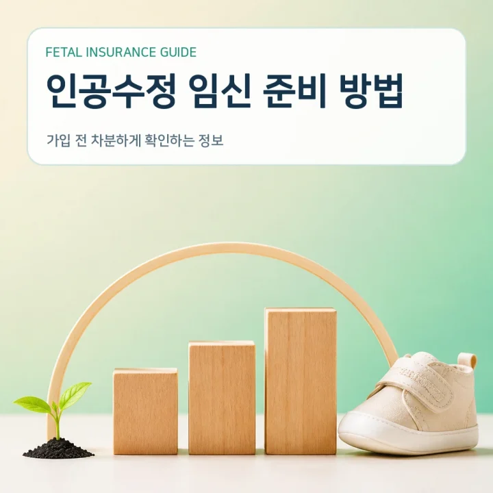 태아보험 인공수정 임신 준비 방법